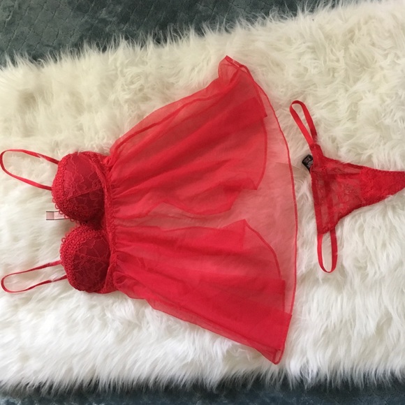 NWT. Unworn. Victoria’s Secret Baby Doll Set - Picture 3 of 4